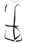 Robe harnais noire - Maze Robe harnais noire - Maze