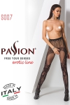 Collants ouverts S007 - Rouge Collants ouverts S007 - Rouge