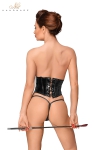 Corset serre-taille vinyle F193 Corset serre-taille vinyle F193