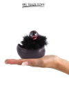 Mini canard vibrant Duckie Paris - noir Mini canard vibrant Duckie Paris - noir