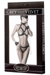 Lingerie SM chic 5 pièces - Grey Velvet Lingerie SM chic 5 pièces - Grey Velvet