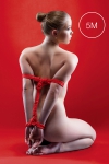 Corde de bondage Japonais 5m rouge - Ouch Corde de bondage Japonais 5m rouge - Ouch