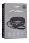 Collier fétichiste et laisse - Easytoys Fetish Collection Collier fétichiste et laisse - Easytoys Fetish Collection