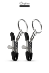 Pinces à tétons avec anneau - Easytoys Fetish Collection Pinces à tétons avec anneau - Easytoys Fetish Collection