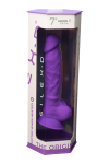 Gode double densité violet 17,5 cm - SilexD Gode double densité violet 17,5 cm - SilexD