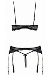 Ensemble lingerie ouverte noir - Cotelli Lingerie Ensemble lingerie ouverte noir - Cotelli Lingerie
