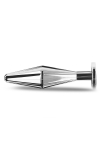 Plug métal Massive Steel Butt Plug - L Plug métal Massive Steel Butt Plug - L